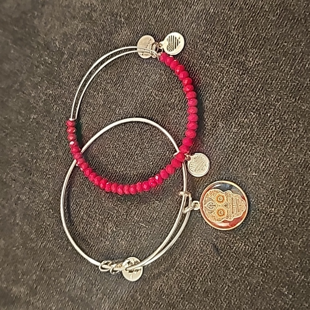Set of 2 Alex and Ani bangles
